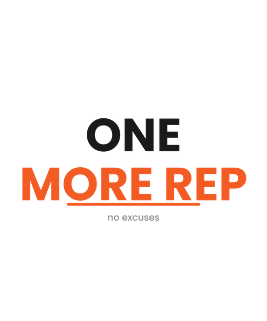 One More Rep tee