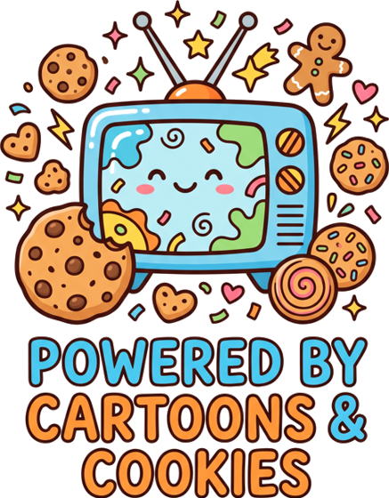 Powered by Cartoons and Cookies